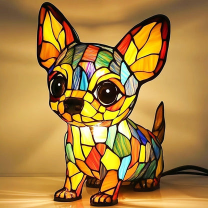 Handmade Dog Lamp