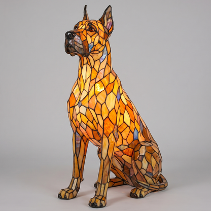 Handmade Dog Lamp