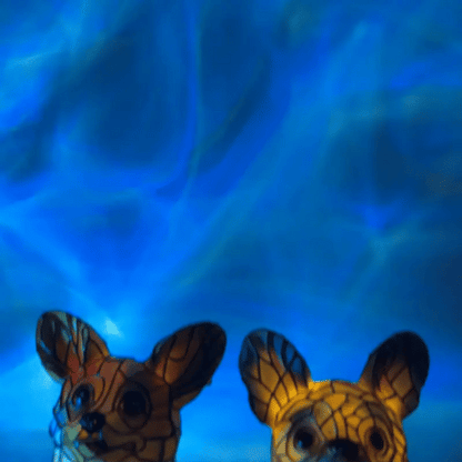 Handmade Dog Lamp