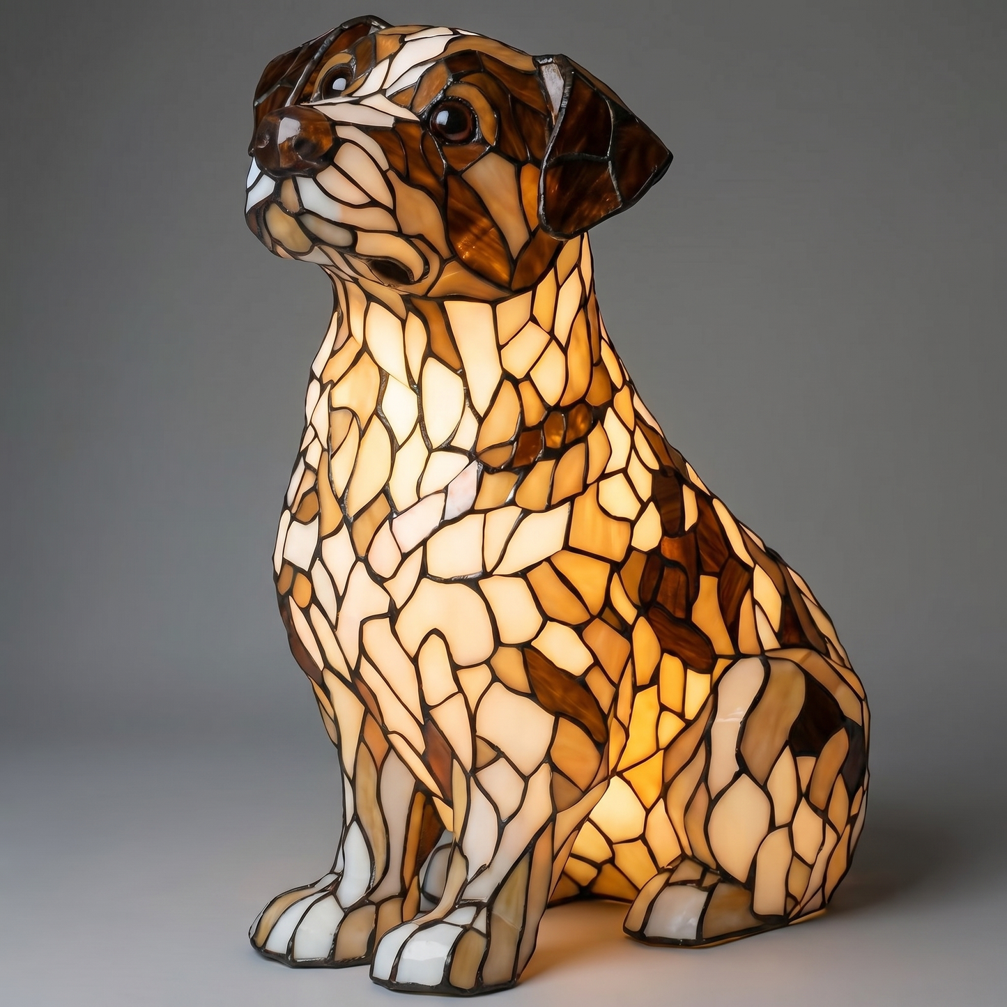 Handmade Dog Lamp