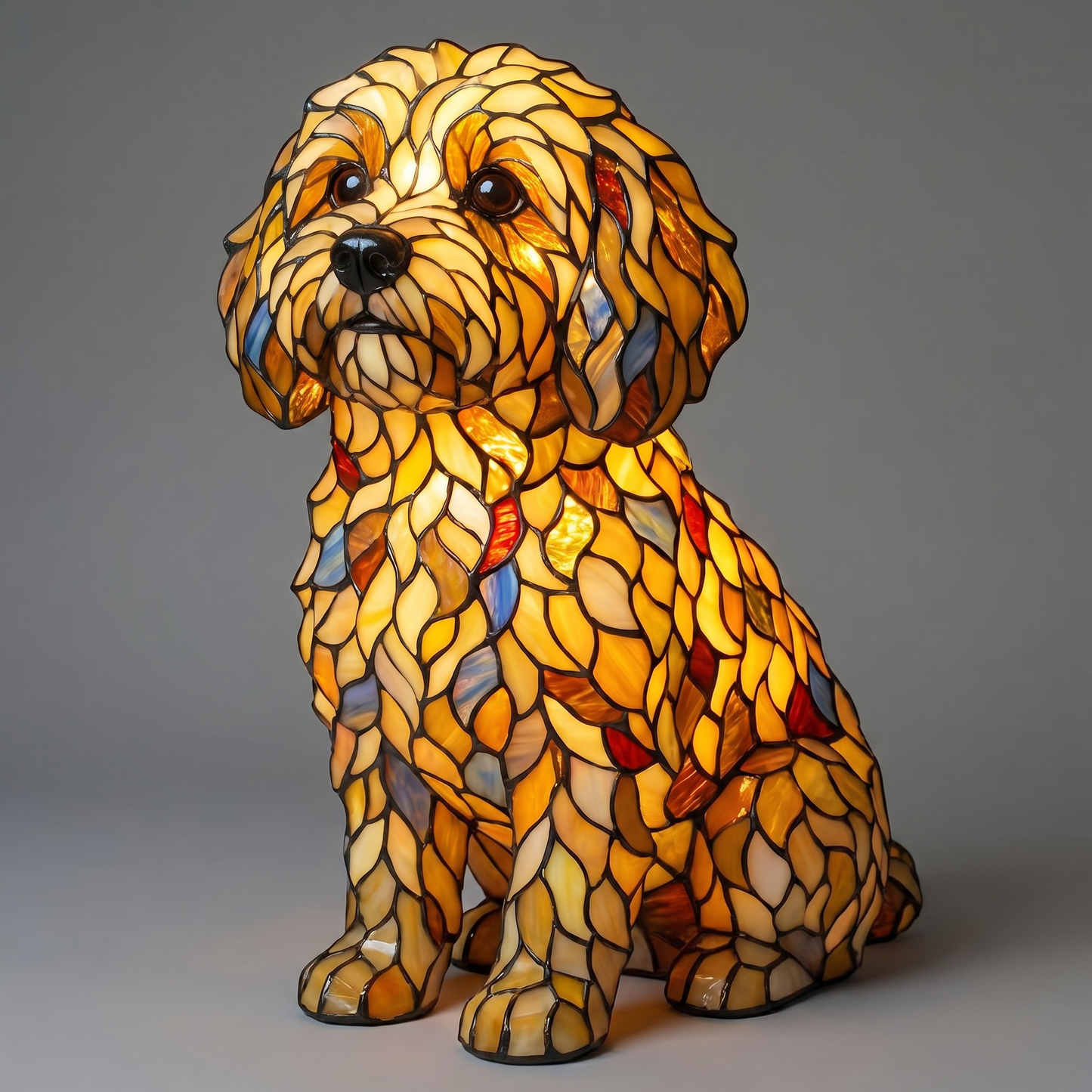 Handmade Dog Lamp