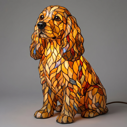 Handmade Dog Lamp