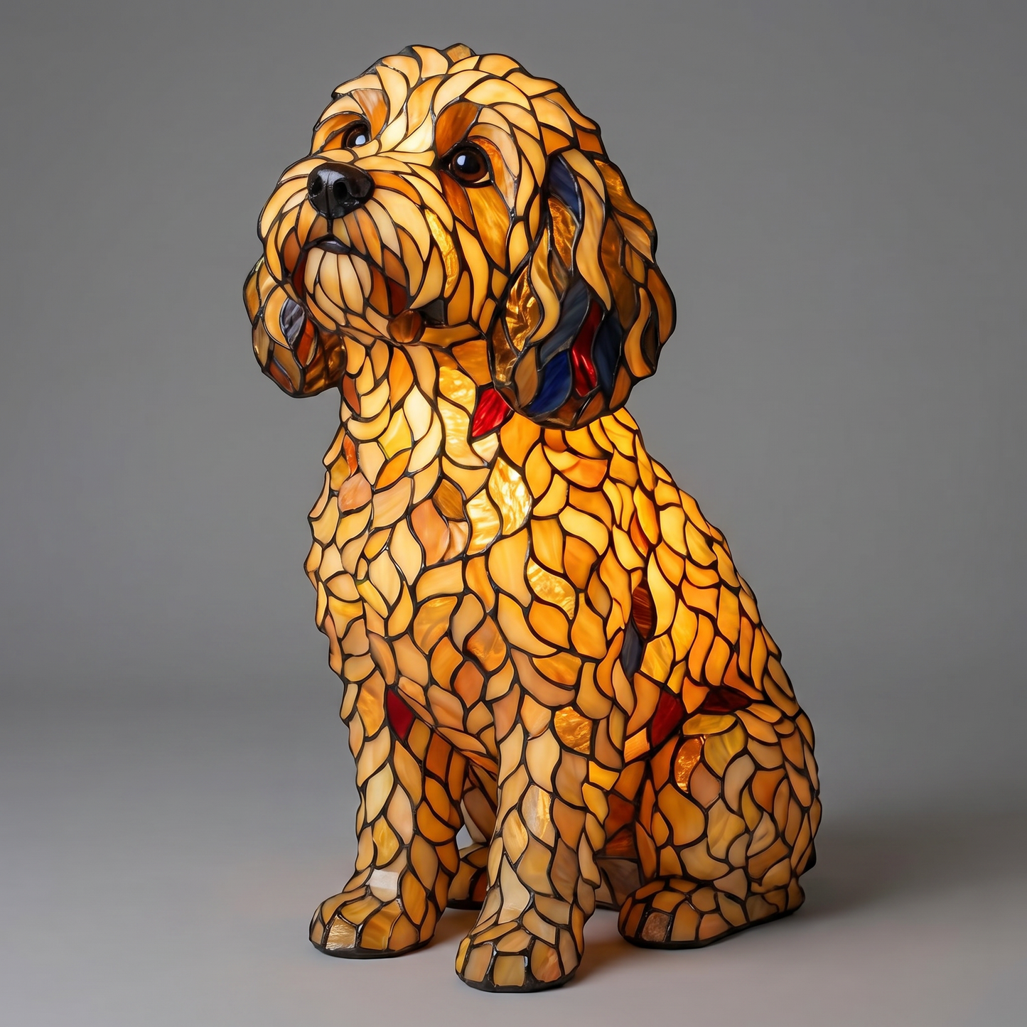 Handmade Dog Lamp