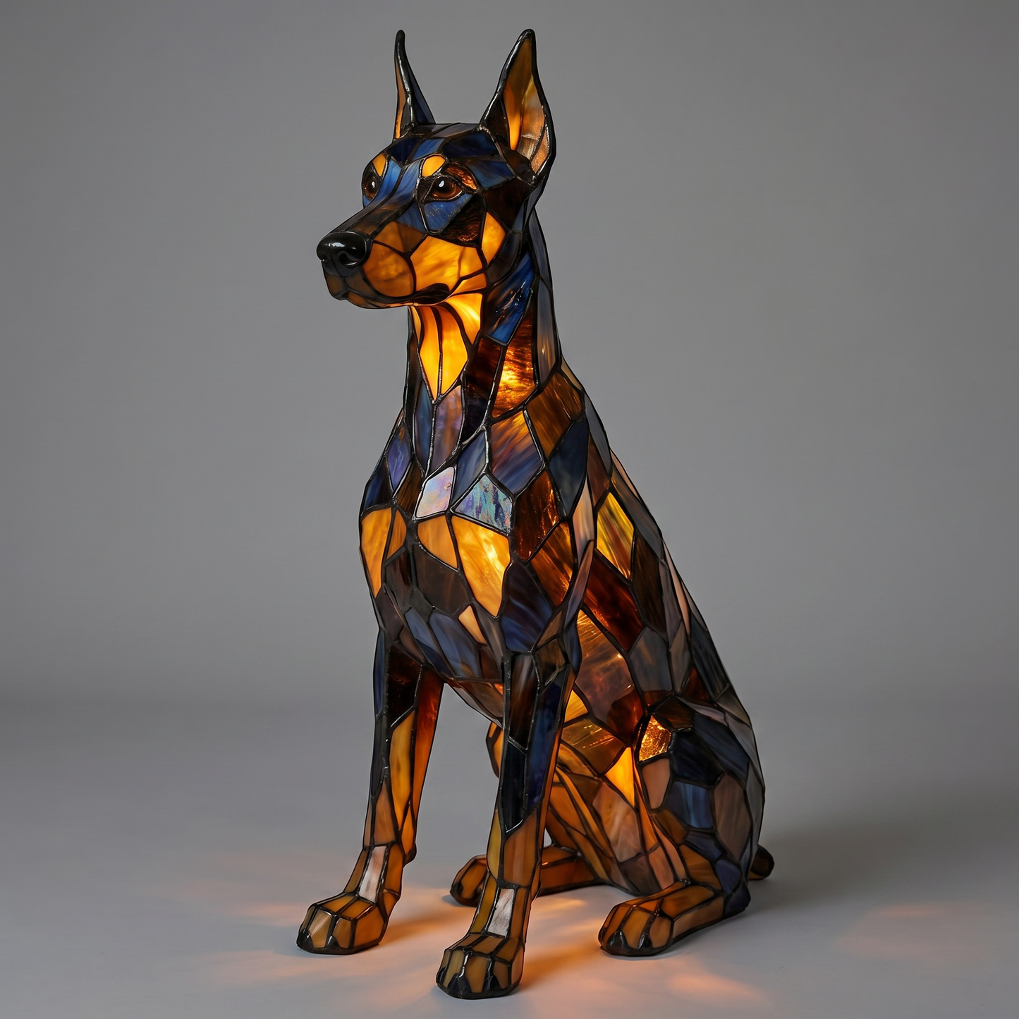 Handmade Dog Lamp
