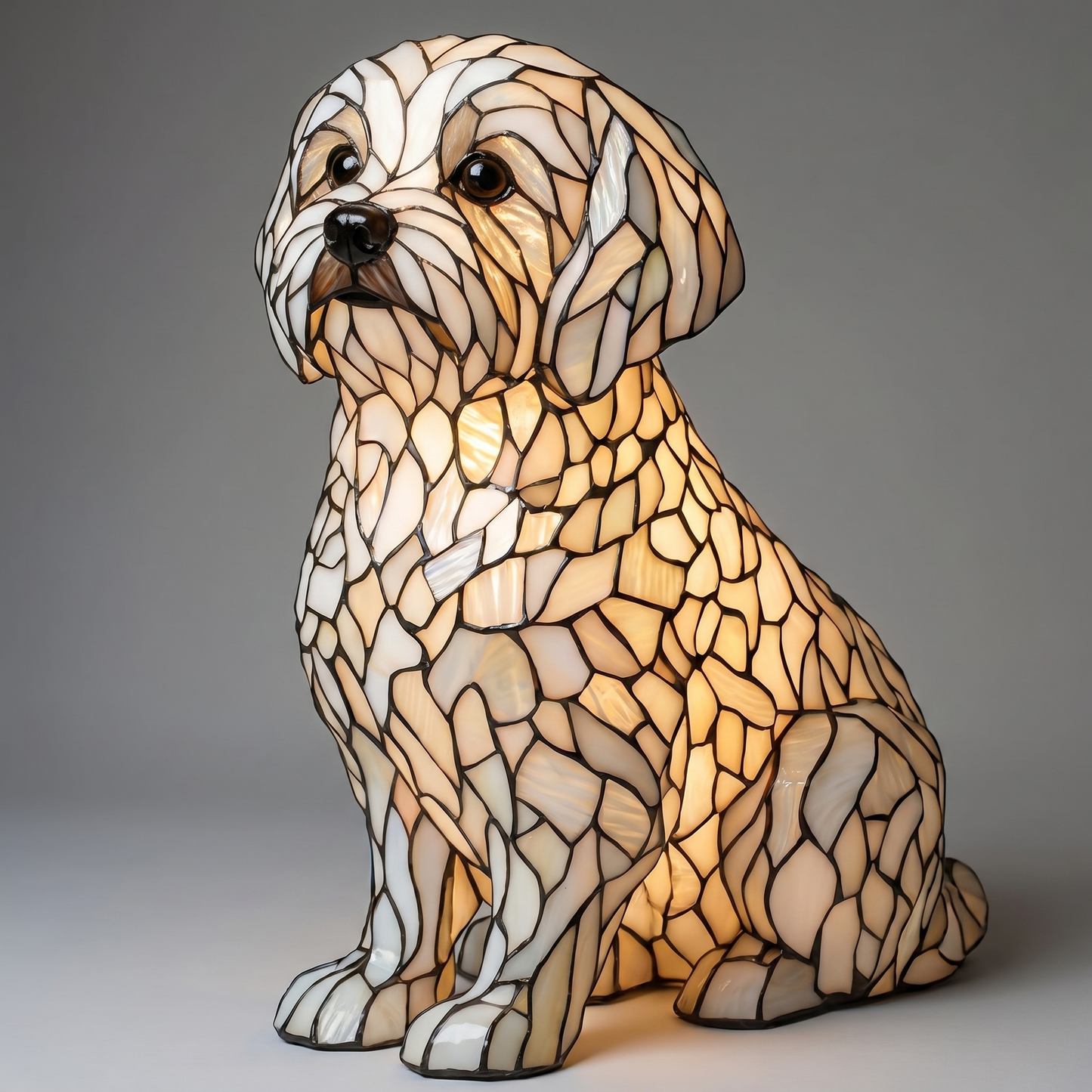 Handmade Dog Lamp