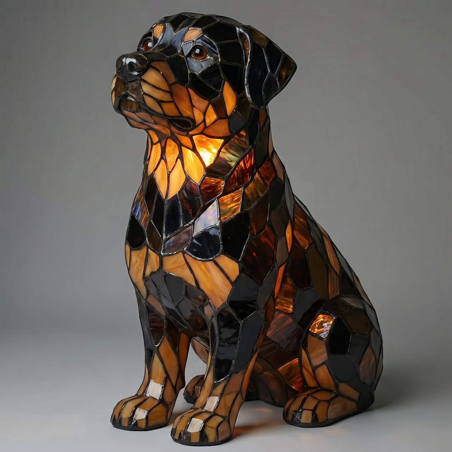 Handmade Dog Lamp