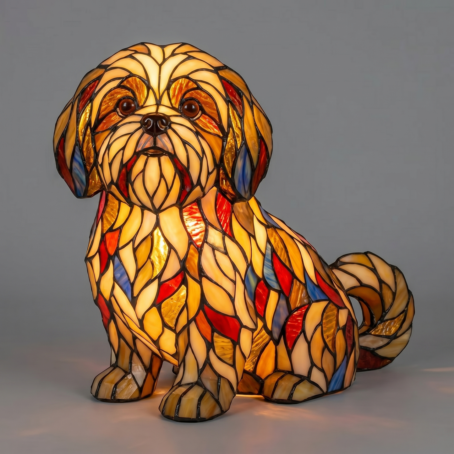 Handmade Dog Lamp