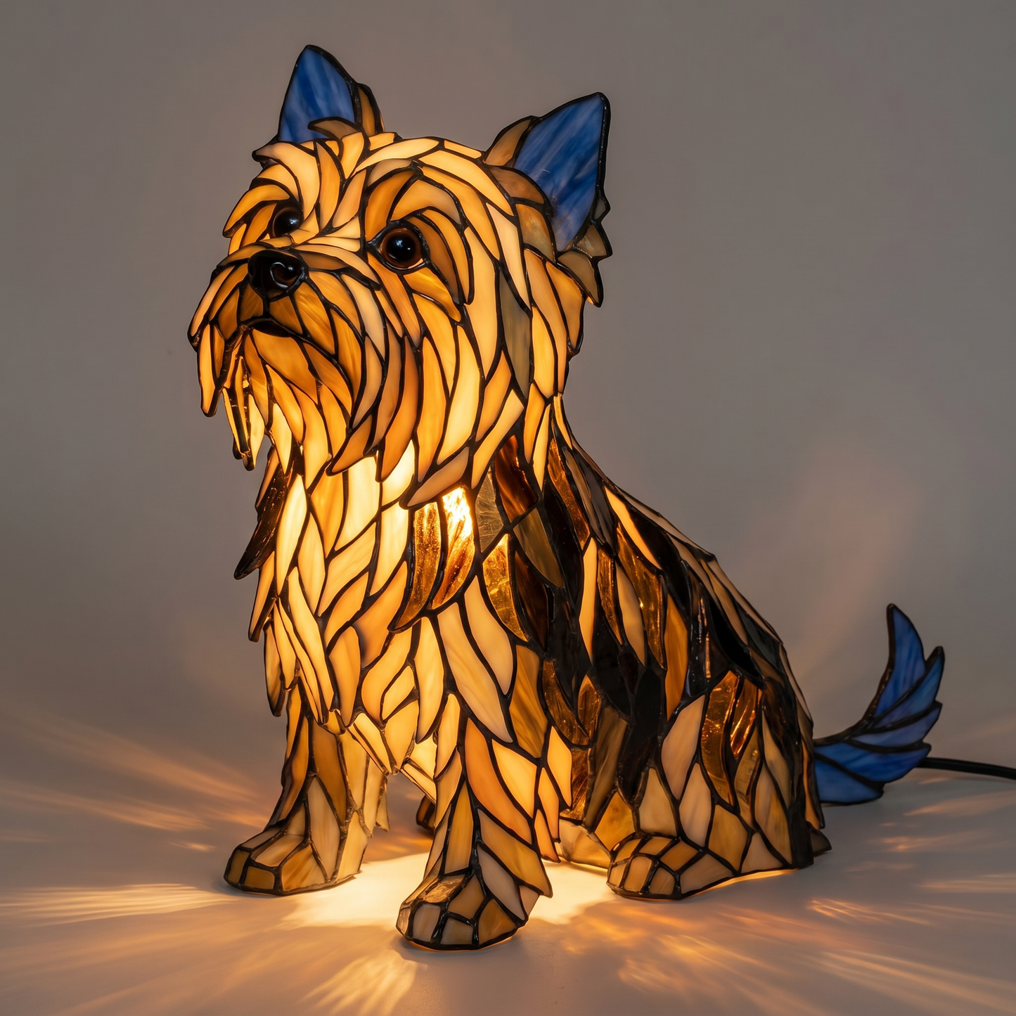 Handmade Dog Lamp